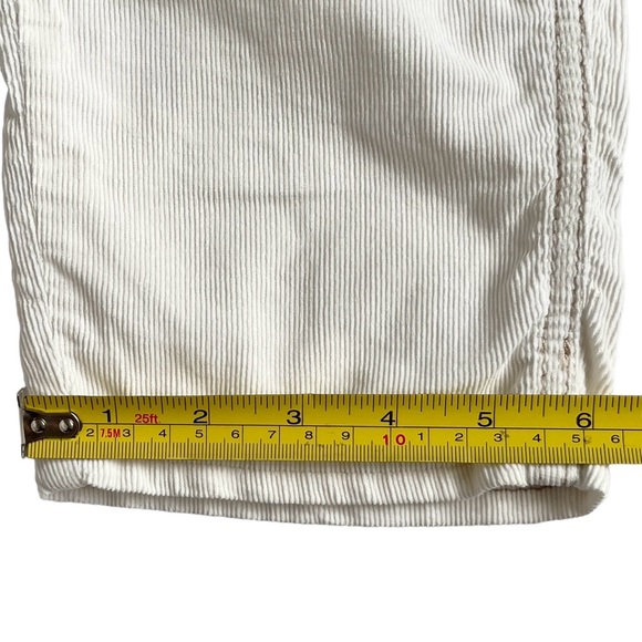 Free People Corduroy Pants Fine Whale Line Ankle Jeans - Picture 13 of 14